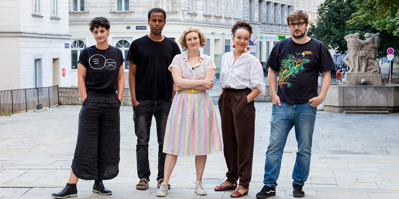 Franziska Kabisch, Mo Harawe, Manu Molin, Malina Nwabuonwor, Rafael Haider| BKA Startstipendiat/innen 2019