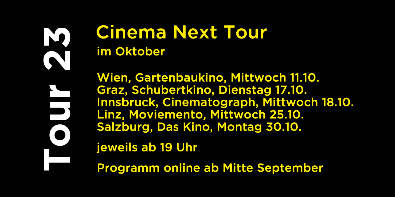 Termine Cinema Next Tour’23