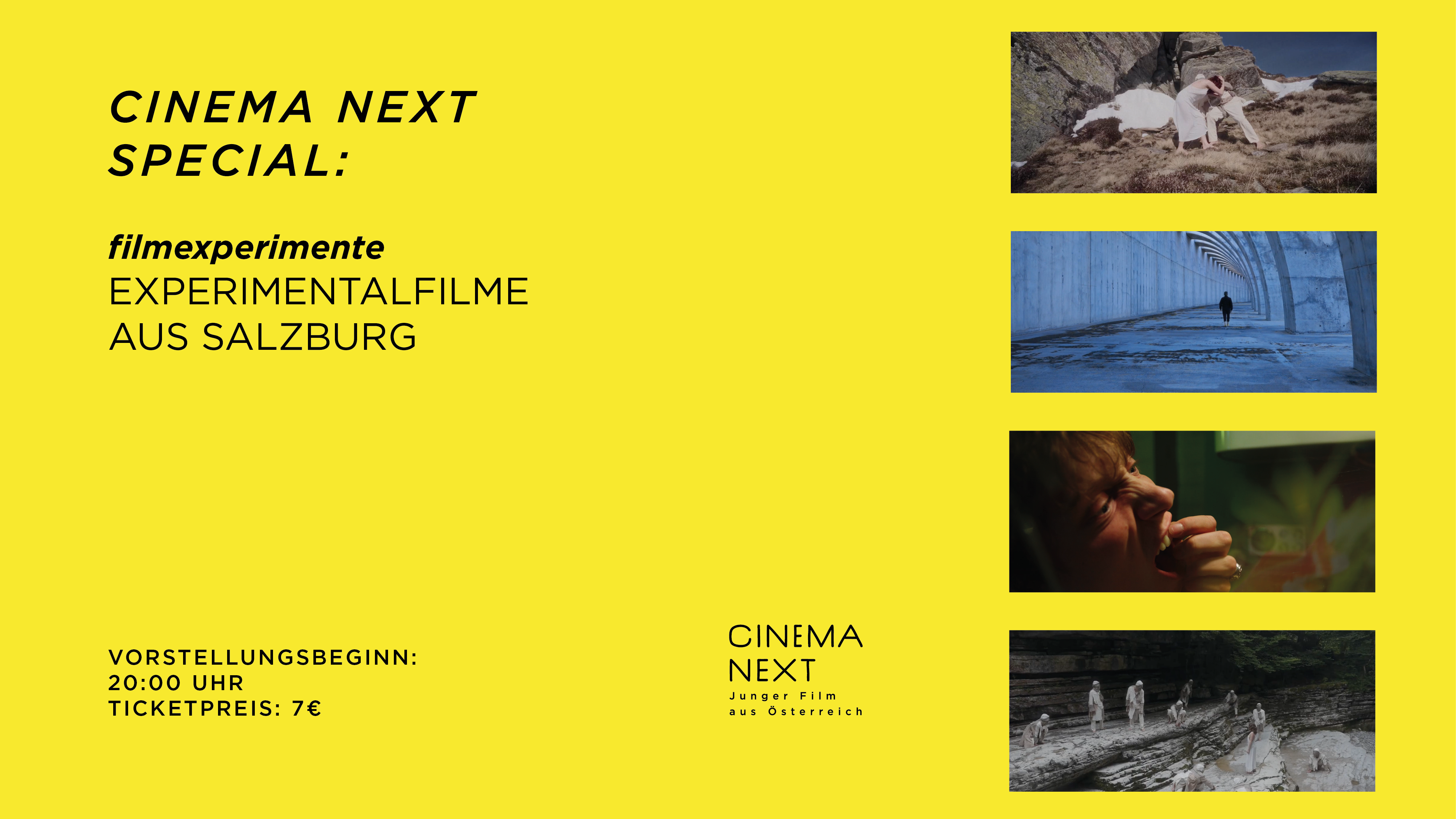 Cinema Next Special: filmexperimente – Experimentalfilme aus Salzburg